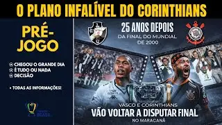 🔥PAU VAI QUEBRAR HOJE NO MARACANÃ | TIMÃO X VASCO (FINAL CDB 2025) 🏆