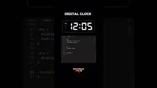 Digital Clock ⏰