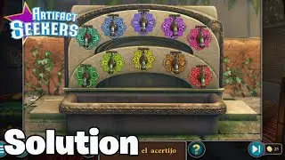 Artifact Seekers - Mini Game Puzzle 5 Faucets - Solution