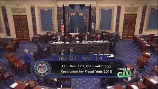 House Passes Stopgap Spending Bill To Avert Weekend Shutdown
