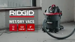 Introducing the RIDGID 12 Gallon NXT Professional Industrial Wet/Dry Vac