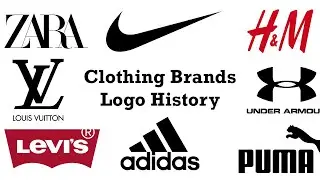 Clothing Brands Logo History
