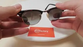 Ray-Ban Sunglasses Clubmaster Flash Lenses RB3016 9909JE