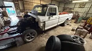 79 f100 crown Vic swap part 2