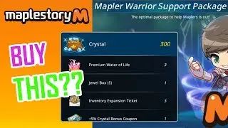 Maplestory M: Пакет Mapler Warrior &mdash; стоит ли его покупать?