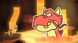 Paper Mario : Color Splash (BLIND) Part 27 - Marmalade Valley, Redpepper Volcano