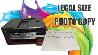 HOW TO PHOTOCOPY LEGAL SIZE PAPER