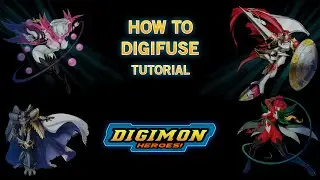 Digimon Heroes! - How to Digifuse a Digimon Tutorial