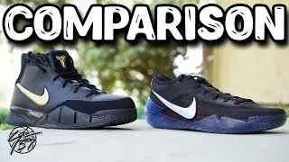 Nike Kobe 1 Protro & Flyknit Kobe AD NXT 360 Comparison!