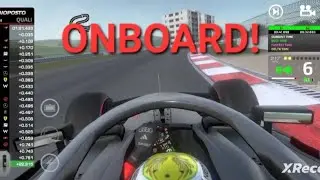 Onboard com bortoleto no monoposto 