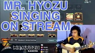 MR. HYOZU SINGING ON LIVESTREAM || PUBGM NEPAL - GAURABYT ||