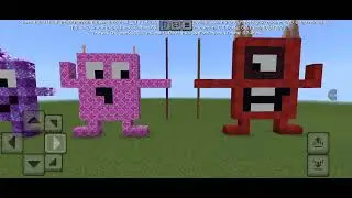 Numberblocks tabla del 20 en Minecraft|Santi|
