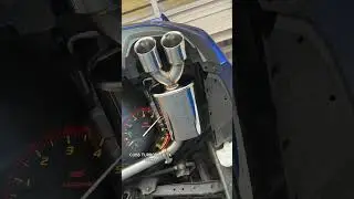 For my headphone users 🤤 @cobbtuning Turboback exhaust sounds real nice and subtle, with no drone!