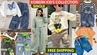 Korean Kids Wear Collection 2026 🧒 Imported Kids Clothes &hearts;️ FREE Shipping India