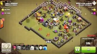Clash of Clans: Rushed th7 vs Rushed th6 fail