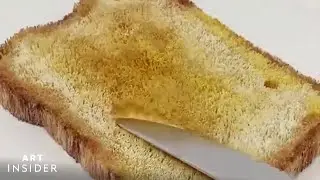 Punch-Needling Realistic 3D Foods
