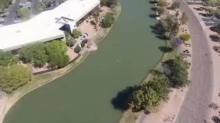 Tempe Arizona State University Research Park Lake