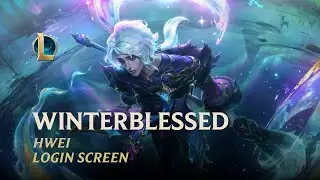 Winterblessed Hwei | LOGIN SCREEN - League of Legends