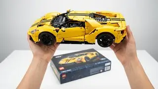 LEGO Technic 2022 Ford GT Unboxing & Assembly ASMR | No Talking POV 4K