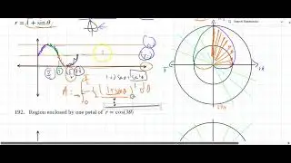7.4(1) Area and Arc Length in Polar Coordinates