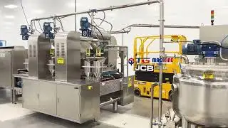 GD300Q Full Automatic Guumy/Jelly Candy Production Line#gummybear #machine #jelly How to make gummy