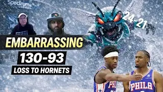 Pathetic Effort, Same Problems: Sixers Lose to Hornets 130-93