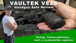 Vaultek VE20 Compact Handgun Safe Setup and Review