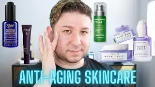 BEST ANTI-AGING SKINCARE PRODUCTS! CAUDALIE, KIEHL'S, MURAD, LANCOME, HERBIVORE | Brett Guy Glam