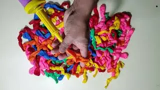 Beautiful Rainbow Balloons Inflating ASMR | Calm Video #ASMR #Satisfying