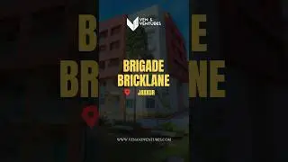 Brigade Bricklane: 1 & 2 BHK with 25+ amenities in Jakkur. #LivingLookouts by Ven & Ventures