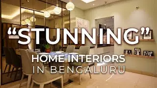 Stunning contemporary 2BHK home interiors at Prestige falcon city by Ensculp