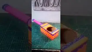 Homemade Guitar for school project by komodo craft #bestoutofwaste #schoolcraft / komodocraft.com