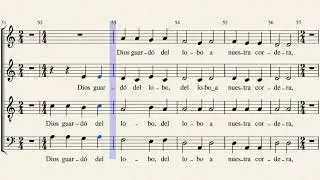 Riu, riu, chiu - Tenor