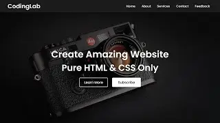 Как создать простой веб-сайт с использованием HTML и CSS