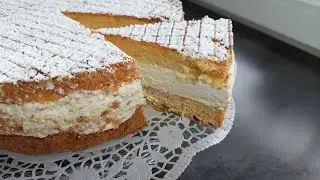 Topfentorte klassisch, ein einfaches und schnelles Rezept aus der alten Küche
