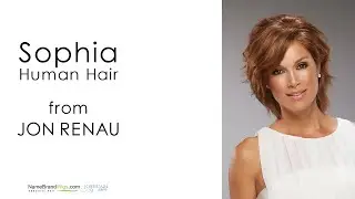 Jon Renau - Sophia Human Hair (#718) in the Color 12/30BT (Rootbeer Float)