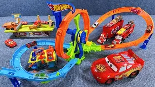 12 Minutes Satisfying with Unboxing | Disney Pixar Cars Color Changers Race Ready Car Wash Playset