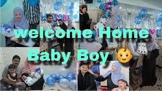 Welcome To Home My Baby Boy 👦 💖 #youtube #viral #video #new #baby #boy #bts 