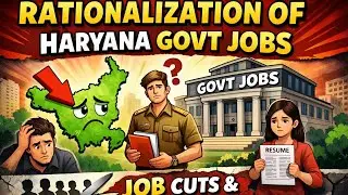 Rationalization in haryana govt jobs #haryana #hssc