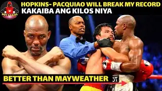 Bernard Hopkins- Pacquiao Will Break My Record, Better Than Mayweather