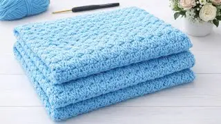 easy crochet for beginners/crochet baby blanket/baby cardigan design/crochet patterns/how to crochet