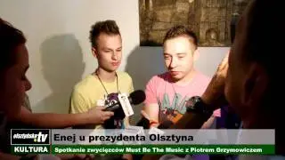 OlsztyńskaTV: Enej u prezydenta Olsztyna