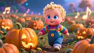At The Pumpkin Farm Baby 🎃🎵 | Fun Learning Song for Kids | Playful Nursery Rhyme