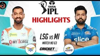 LSG vs MI Match 63 IPL 2023 Match Highlights | lsg vs mi ipl highlights| ipl 2023 highlights today