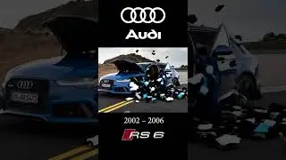 Audi RS 6 Avant Evolution 2002&ndash;2025 🔥 Brutal Power Through Time!