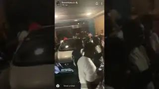 Bandokay (OFB) has a massive block party in Tottenham