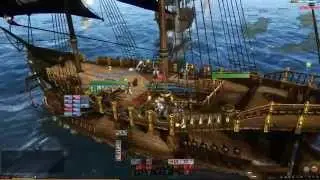 SotD 1 gallion vs HeavenSent 2 gallion 2 clippers Ocean Battle