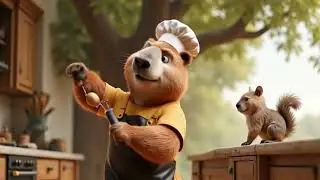 Capybara cooking dumpling soup #capybara #capybaralife #dumpling
