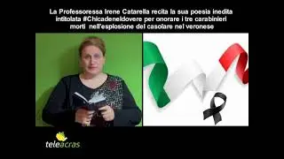 Teleacras - #PoetryCorner by Irene Catarella #WhoDeservesToBe
