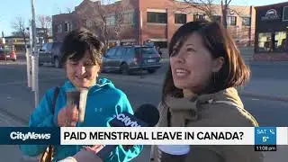 Should Canadian working women get a paid menstrual leave?